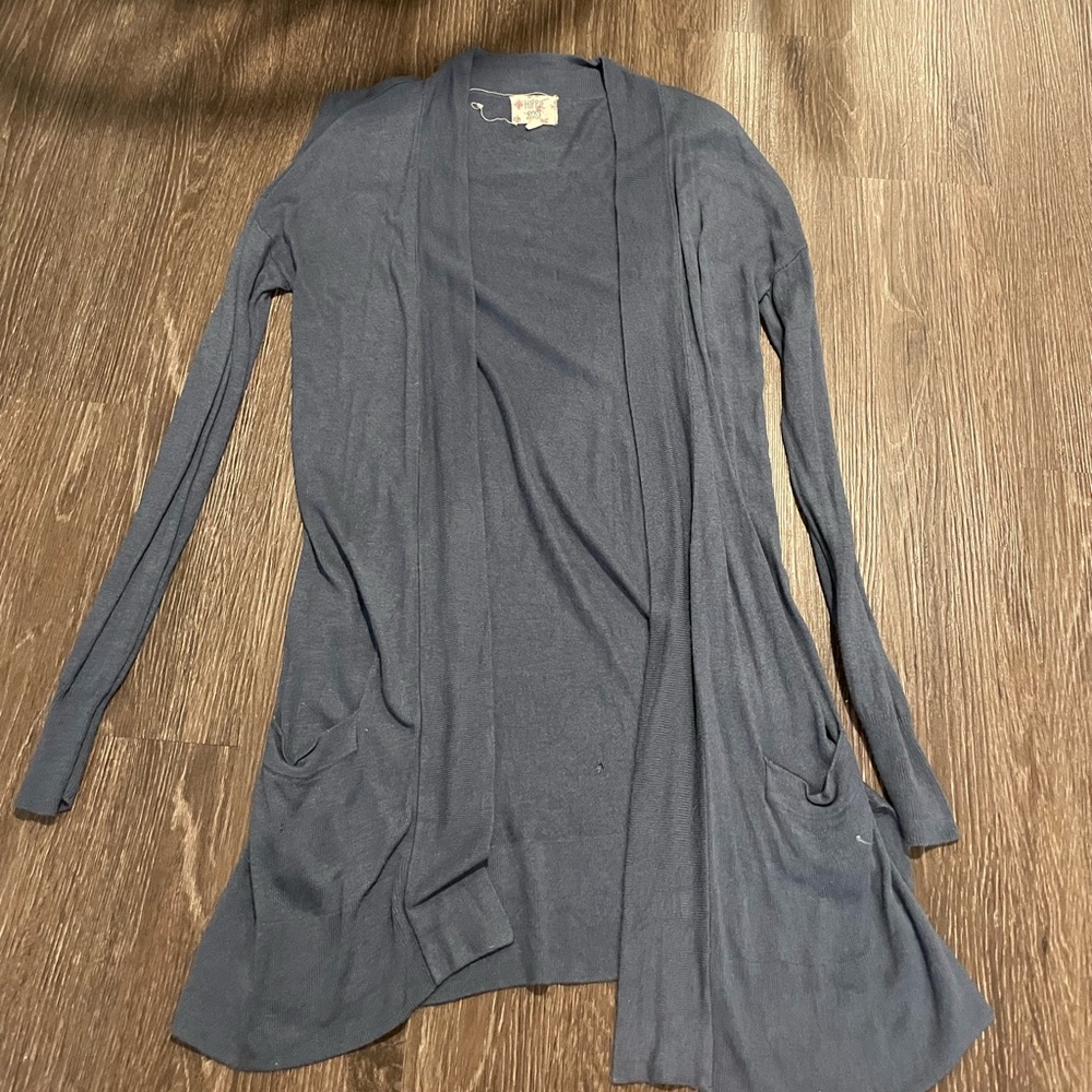 Blue Cardigan